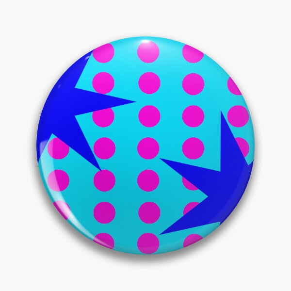 Item preview, Pair of Blue Stars on Dots  designed and sold by GEOMETRIC ART   .