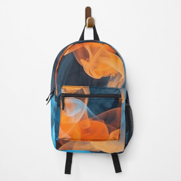 Item preview, Orange and Blue Smoke Seamless Pattern designed and sold by UlDesigns.