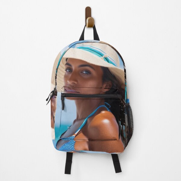 Item preview, Glamorous Beach Babe Portrait Hot Summer Day designed and sold by Michael Voyler.