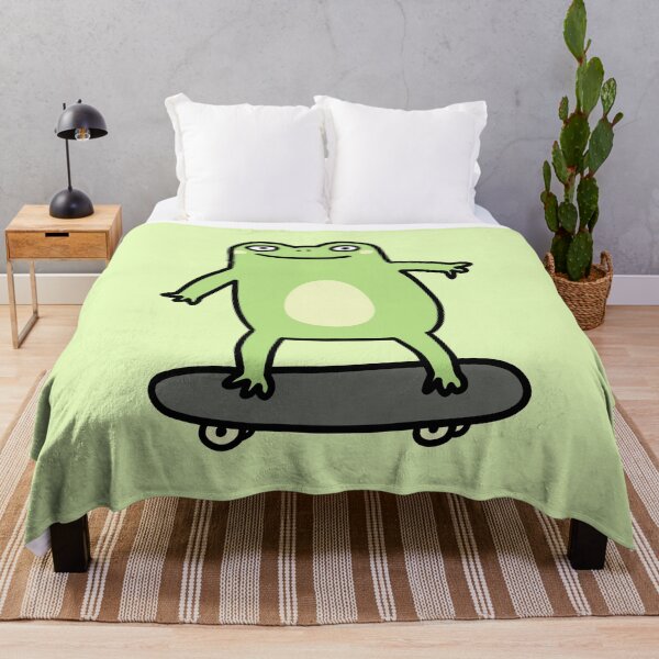 Item preview, Frog on skateboard designed and sold by Nikamii.