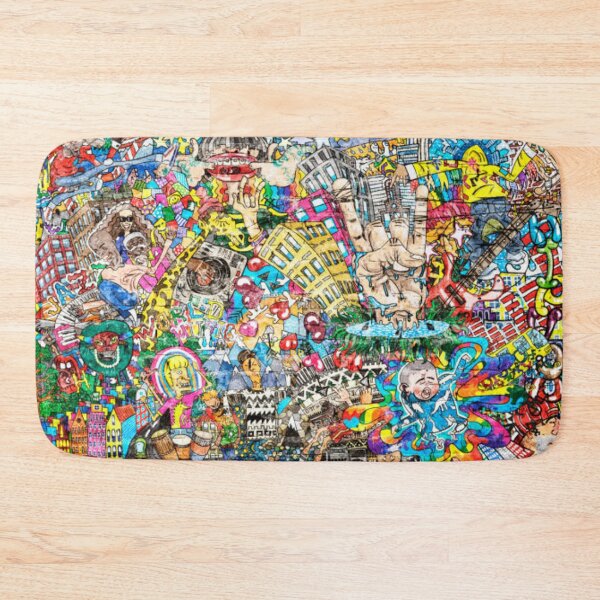 Item preview, Cool music graffiti in urban style  designed and sold by MTShoppingLine.