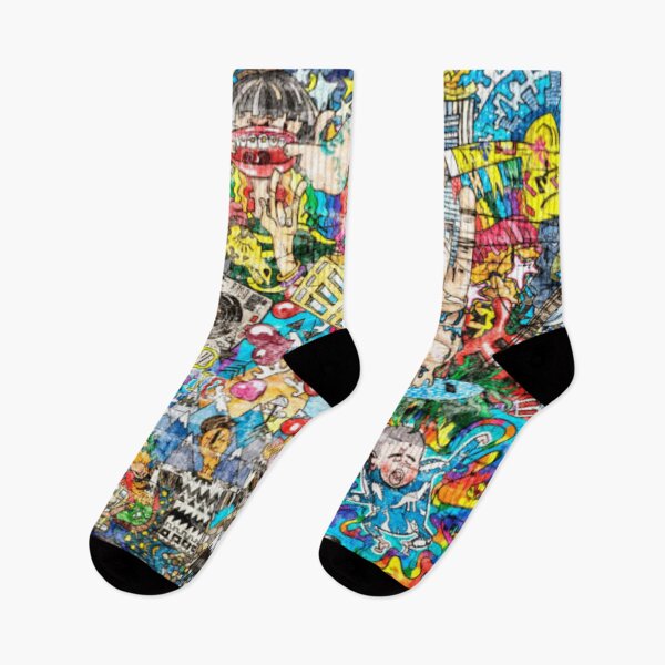 Item preview, Cool music graffiti in urban style  designed and sold by MTShoppingLine.