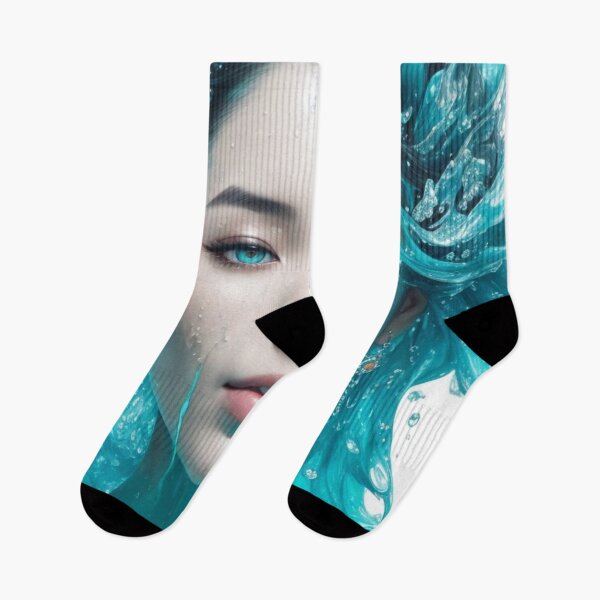 Item preview, Turquoise Water Girl - Cool Art designed and sold by joejiing.