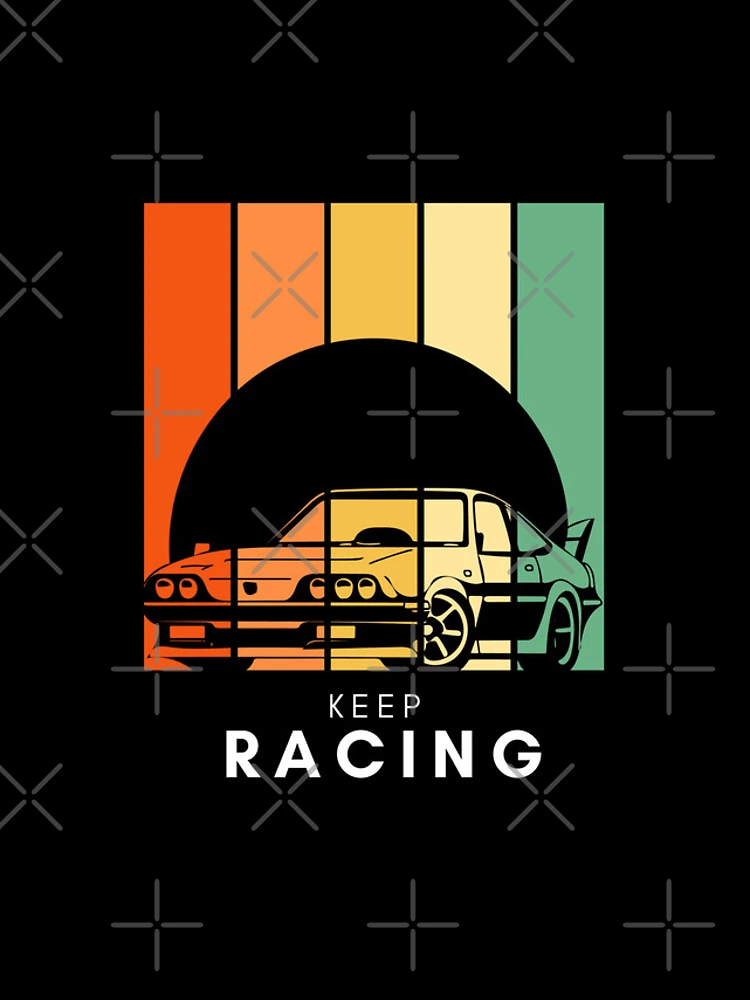 Thumbnail 4 of 4, iPhone Case, Keep Racing designed and sold by DimpleStyles.