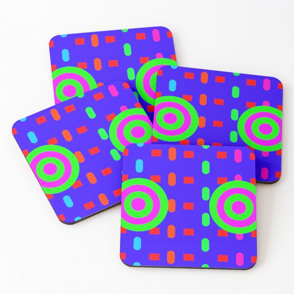 Item preview, Pair of Circles on Capsules  designed and sold by GEOMETRIC ART   .
