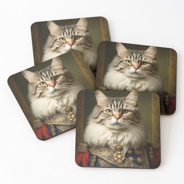 Item preview, So Purrfectly Regal designed and sold by Retro Type.
