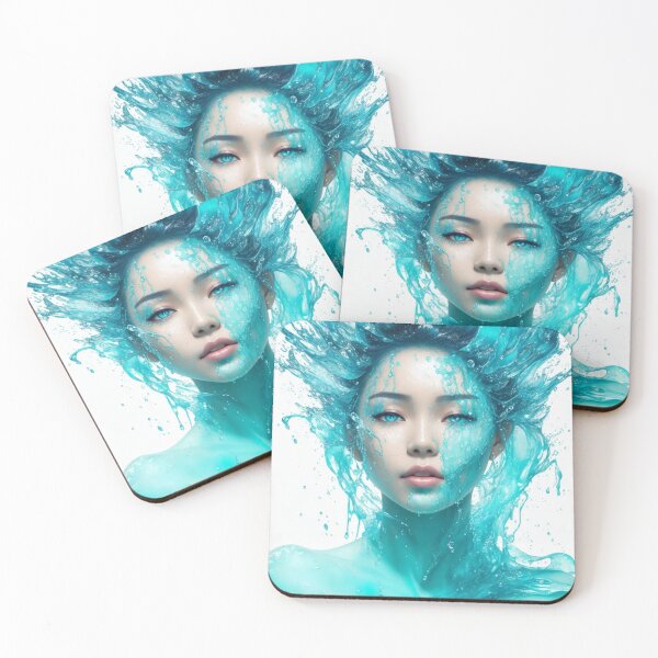 Item preview, Turquoise Water Girl 2 - Cool Art designed and sold by joejiing.