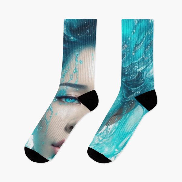 Item preview, Turquoise Water Girl 2 - Cool Art designed and sold by joejiing.