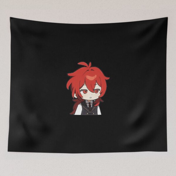 Item preview, KFC Diluc Cartoon manga anime Gift designed and sold by rokimonina.