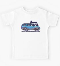 3rd Gen 4Runner TRD - Off Road Blue Kids Tee