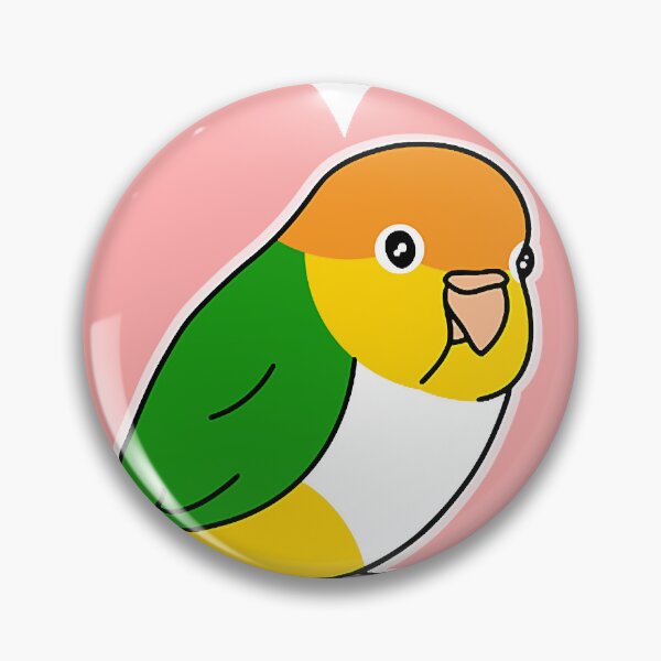 Item preview, Chubby Caique Heart Love designed and sold by duttonkiersten1.