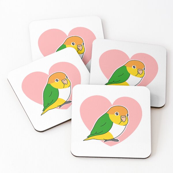 Item preview, Chubby Caique Heart Love designed and sold by duttonkiersten1.