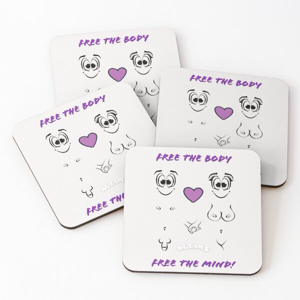 Item preview, Free the body... free the mind! - Couple designed and sold by NUDIMS.