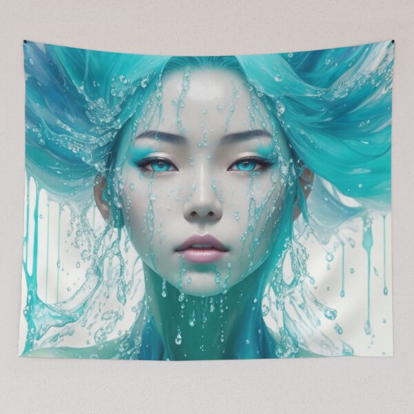 Item preview, Turquoise Water Girl 3 designed and sold by joejiing.