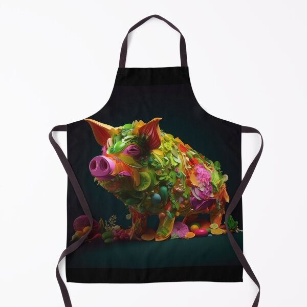 Item preview, Cute Colorful Piggy designed and sold by aiphotosart.