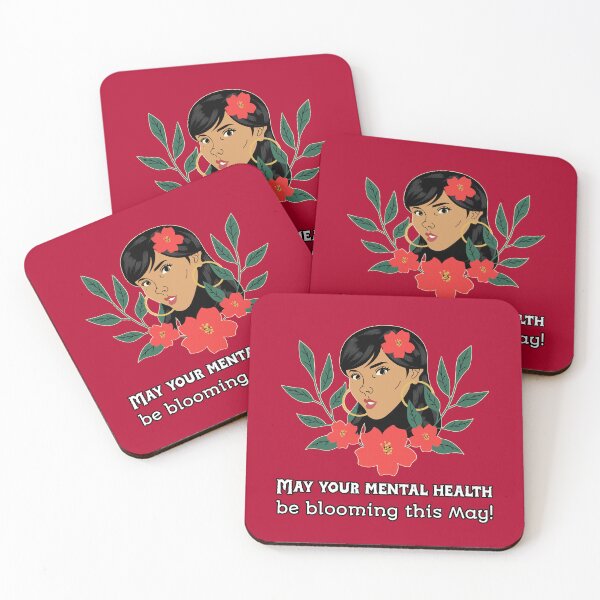 Item preview, May Your Mental Health Be Blooming This May! designed and sold by Winter--Flowers.