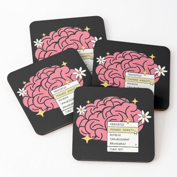 Item preview, Anxiety Management Brain designed and sold by printify.