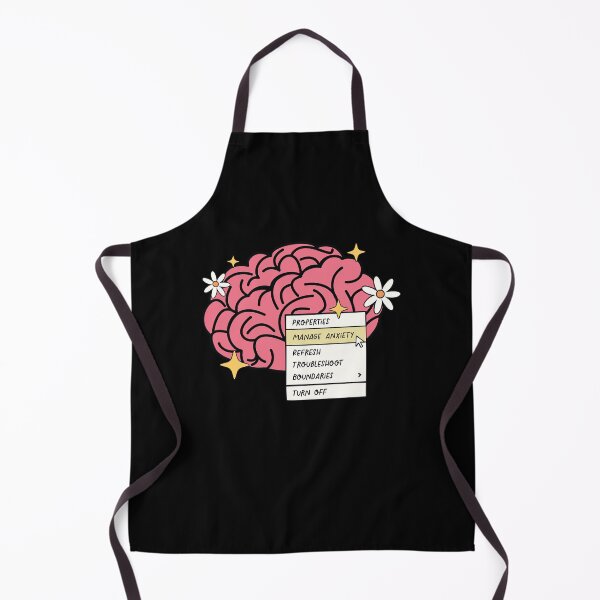 Item preview, Anxiety Management Brain designed and sold by printify.