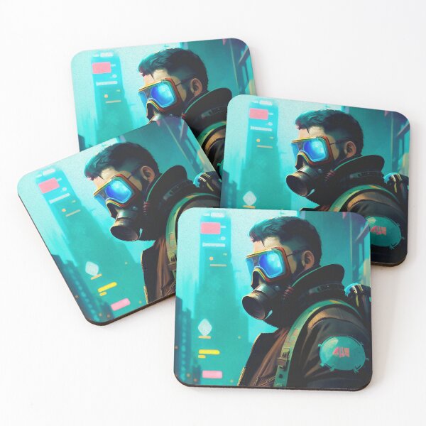 Item preview, Abstract Cyberpunk Man designed and sold by jpvoodoo.
