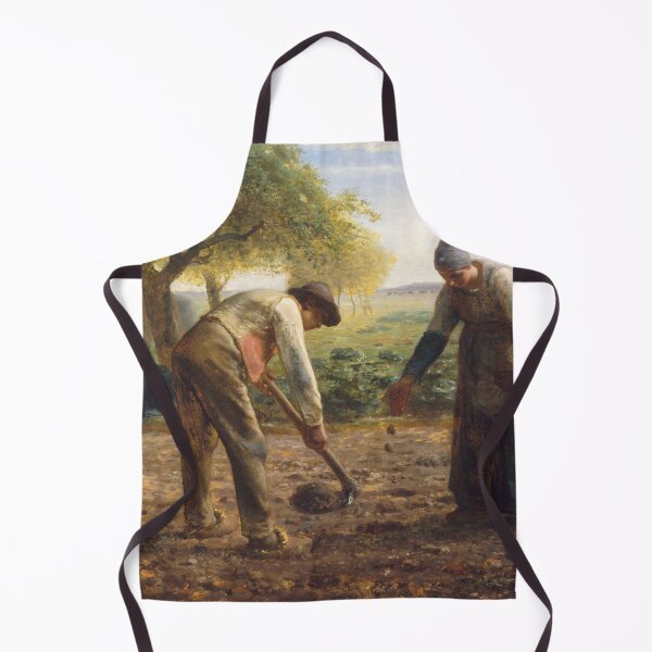 Item preview, Jean - François Millet - Potato Planters designed and sold by Lefteris Betsis.