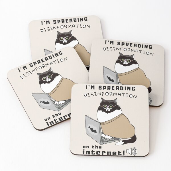 Item preview, Im Spreading Disinformation On The Internet - Funny Animal designed and sold by ViewerEqualsPhoton.