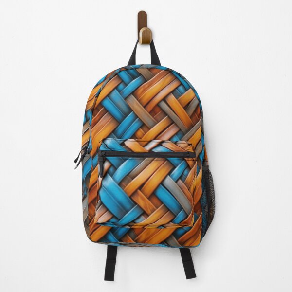 Item preview, Blue and Orange Wicker Pattern designed and sold by UlDesigns.