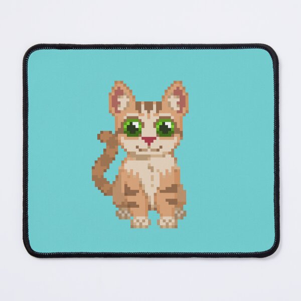 Item preview, Kitty Cat Pixel Art designed and sold by Kaiko-Roku.