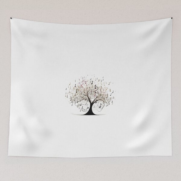 Item preview, Tree Made of Music Notes designed and sold by lessyun.