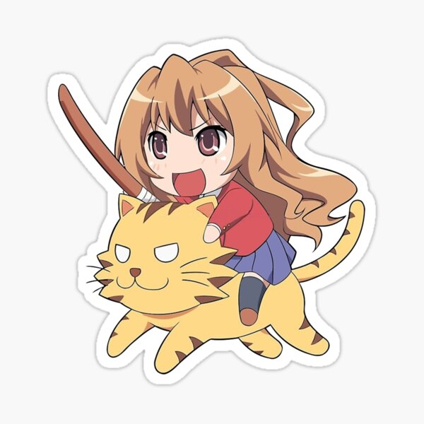 Japanese Anime Toradora Taiga Aisaka Sticker Laptop 