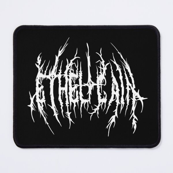 Item preview, Ethel Cain black metal logo designed and sold by ODDMOBIUS.