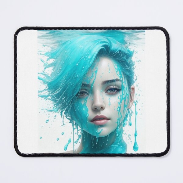 Item preview, Turquoise Water Girl 4 - Cool Art designed and sold by joejiing.