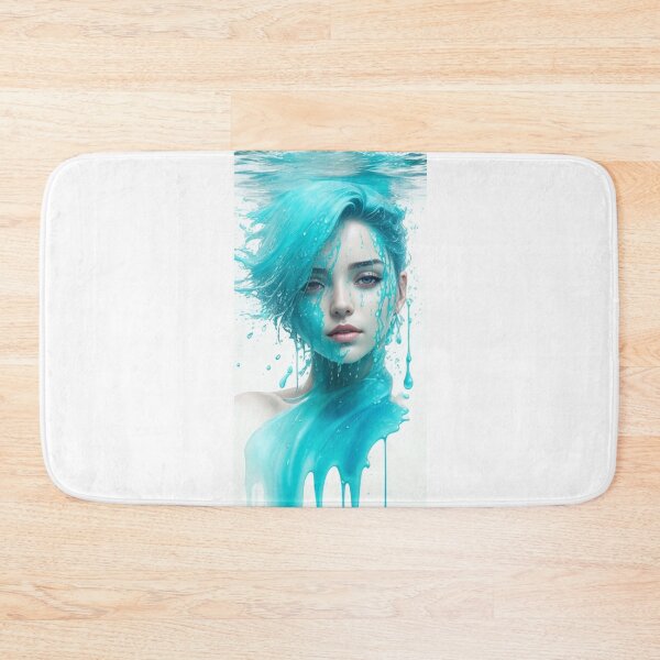 Item preview, Turquoise Water Girl 4 - Cool Art designed and sold by joejiing.