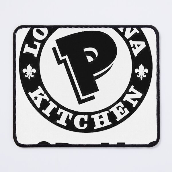 Item preview, best popeyes louisiana kitchen black n white logo177 designed and sold by readjetta1.
