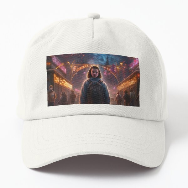 Item preview, Stranger Things Will in front of Hawking gate designed and sold by ImaginVibes.