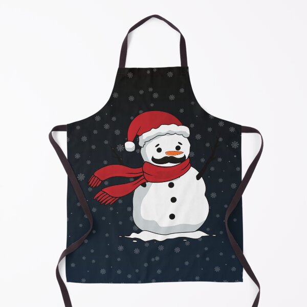 Item preview, Funny snowman with mustache and carrot designed and sold by Donutlovers.