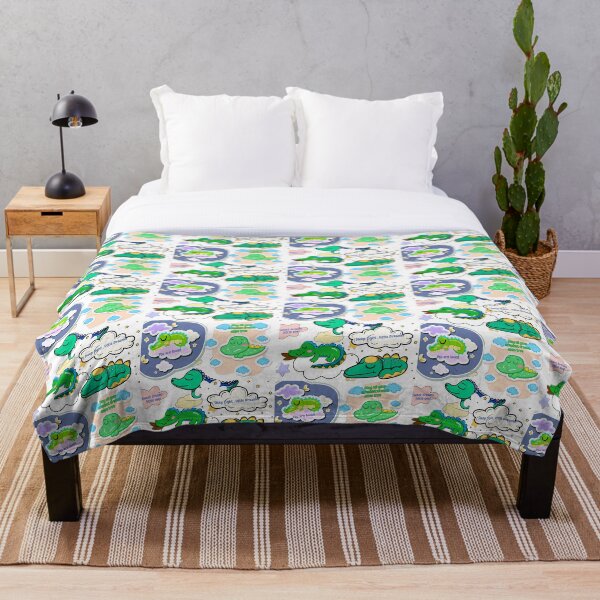 Item preview, Sleep tight little one, crocodile sticker and blankets designed and sold by WallArtForME.