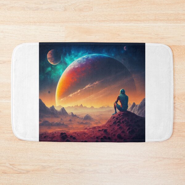 Item preview, Cassini Spacecraft Mission/Saturn's Moons/Interplanetary Art/ Space  universe and starry sky  designed and sold by aiphotosart.