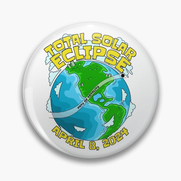 Item preview, Path of Totality April 8 2024 Total Solar Eclipse  designed and sold by The Junto Shop.