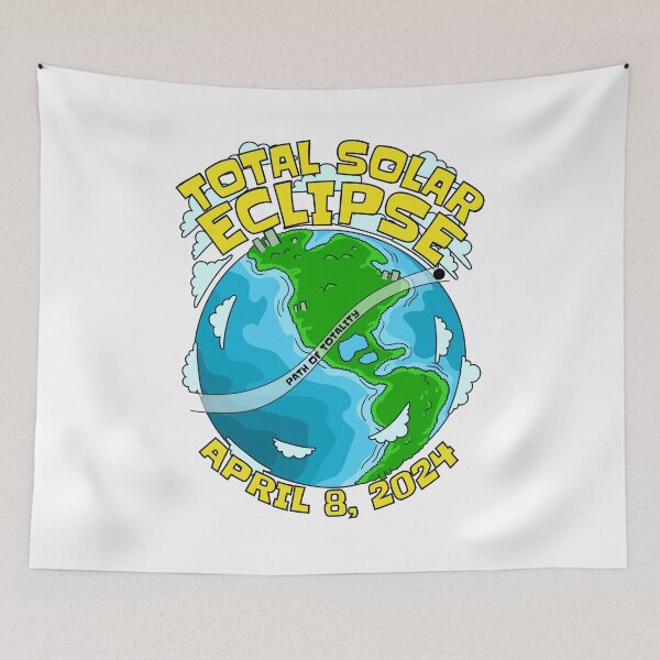 Item preview, Path of Totality April 8 2024 Total Solar Eclipse  designed and sold by The Junto Shop.