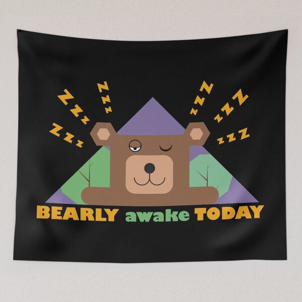 Item preview, Bearly awake designed and sold by cute-tees.