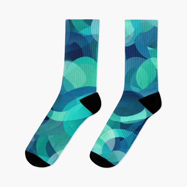Item preview, Mesmerizing Blues and Greens Seamless Pattern designed and sold by Studio-Canvas.