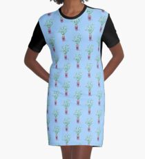 Babys Breath Mason Jar T-Shirt Kleid