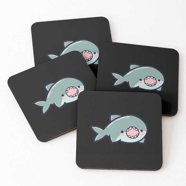 Item preview, Shark Doodle Cartoon manga anime Gift designed and sold by rokimonina.