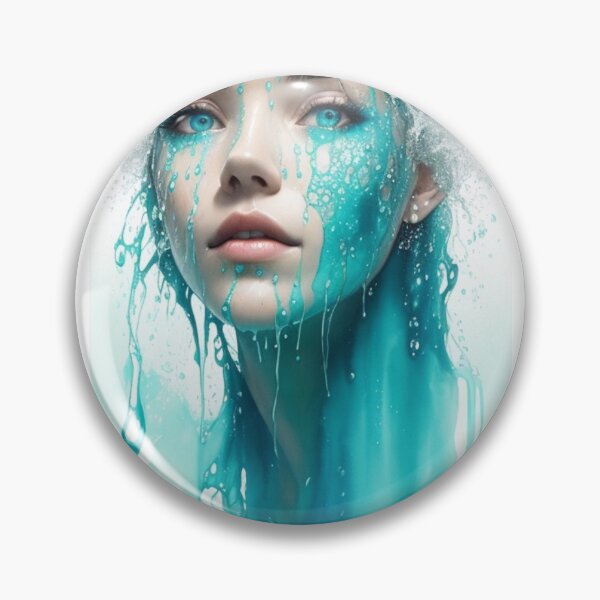 Item preview, Turquoise Water Girl 5 - Cool Art designed and sold by joejiing.
