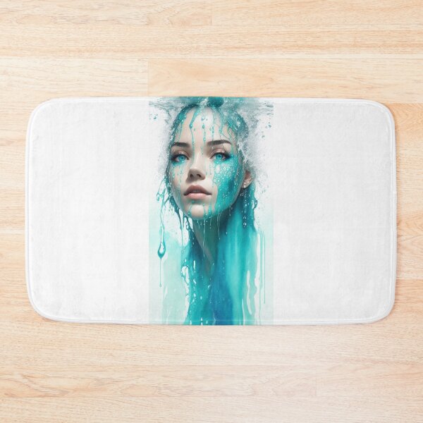 Item preview, Turquoise Water Girl 5 - Cool Art designed and sold by joejiing.