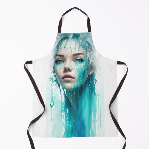 Item preview, Turquoise Water Girl 5 - Cool Art designed and sold by joejiing.