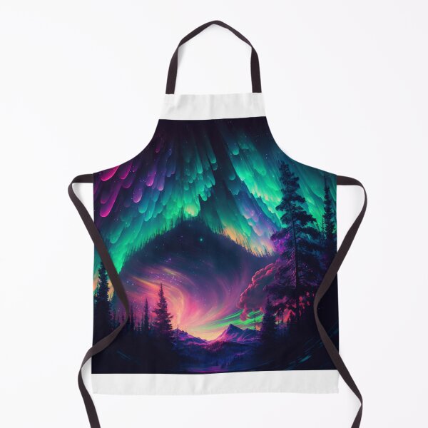 Item preview, Aurora Borealis Northern Lights/Space Night Sky/Planetary Landscape designed and sold by aiphotosart.