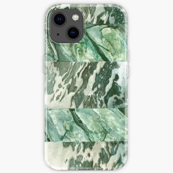 D A Light Watercolour - Abereiddy iPhone Soft Case