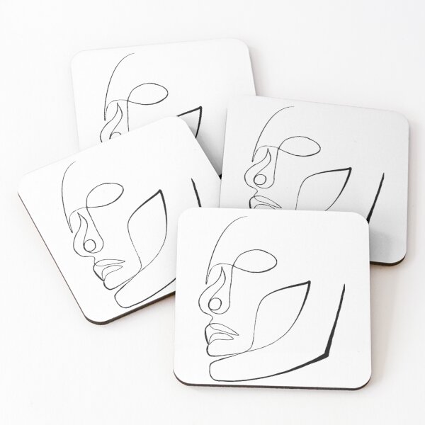 Item preview, Abstract art man face designed and sold by Bouanime.