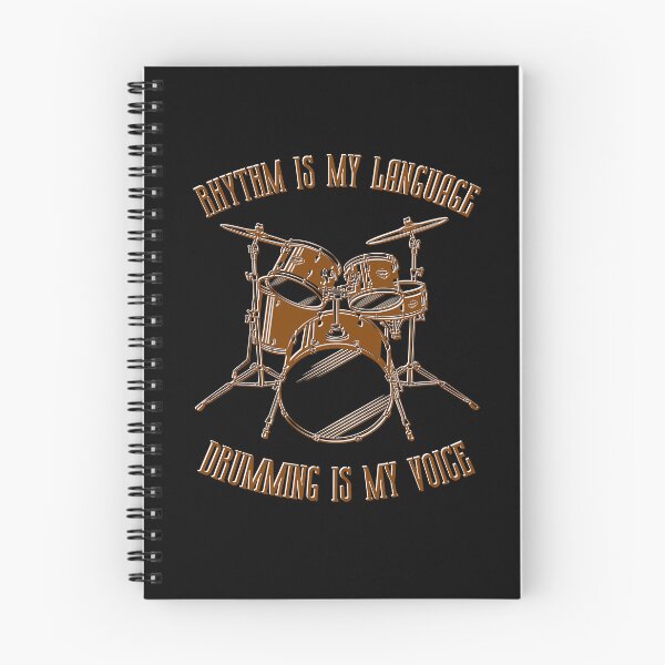 Item preview, Rhythm is my language drumming is my voice designed and sold by Marti t-shirts.